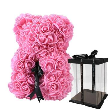 Forever rose teddy bear deals
