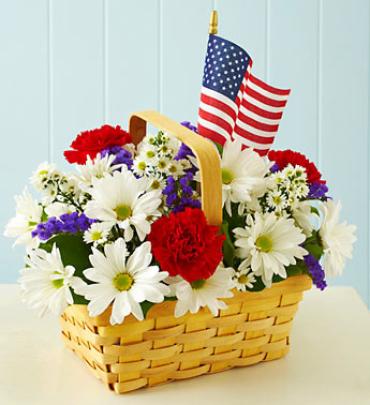 Red, White & Blooms