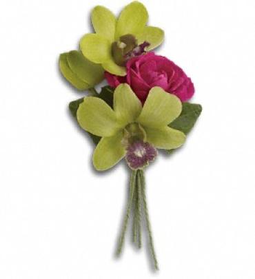 Orchid Celebration Boutonniere