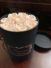 Forever Love Roses Champagne Color Classic Size