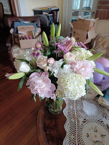 Hydrangeas and Peonies Plus