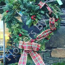 Scottish Holiday Love Wreath