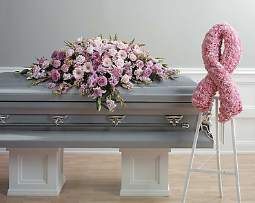 Pastel Casket Spray