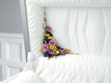 Moody Blues Casket Adornment