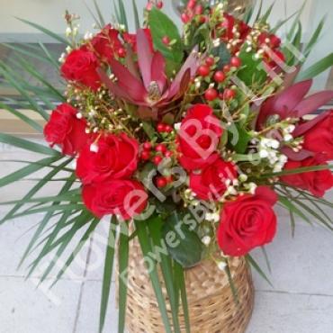 Wicker Roses