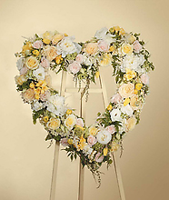 Tranquil Heart Funeral Standing Spray